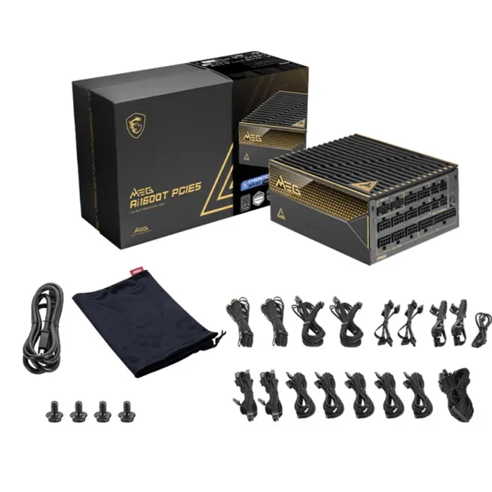 پاور 1600 وات ام اس آی MEG Ai1600T PCIE5 Full Modular -gallery-3