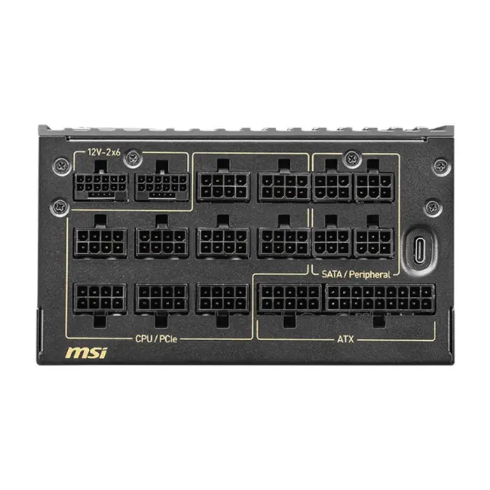پاور 1600 وات ام اس آی MEG Ai1600T PCIE5 Full Modular -gallery-4