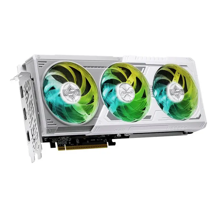 کارت گرافیک ازراک AMD Radeon RX 9060 XT Steel Legend 16GB OC White -gallery-2