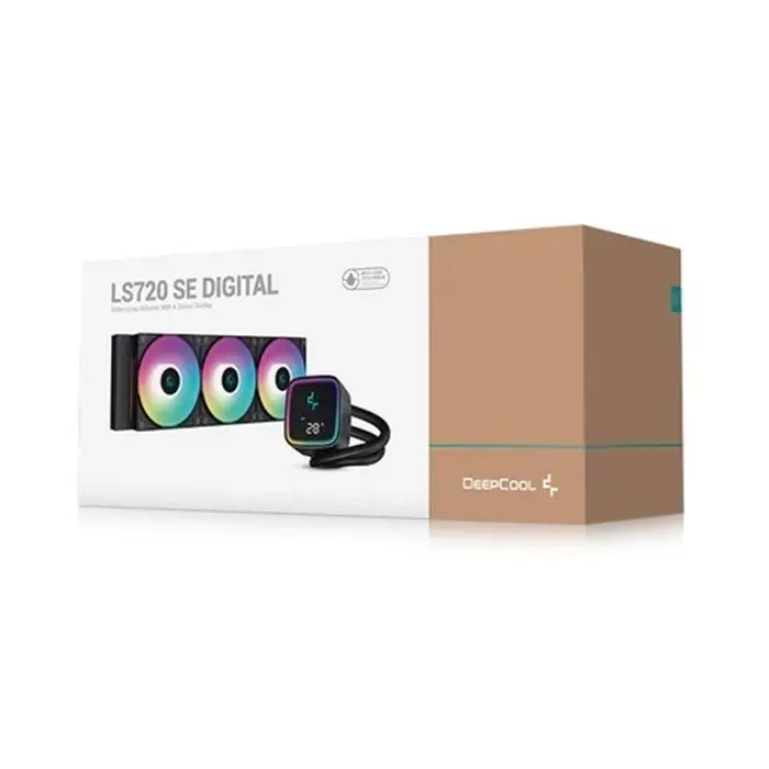 خنک کننده مایع پردازنده دیپ کول سفید Deep Cool LS720 SE Digital -gallery-1
