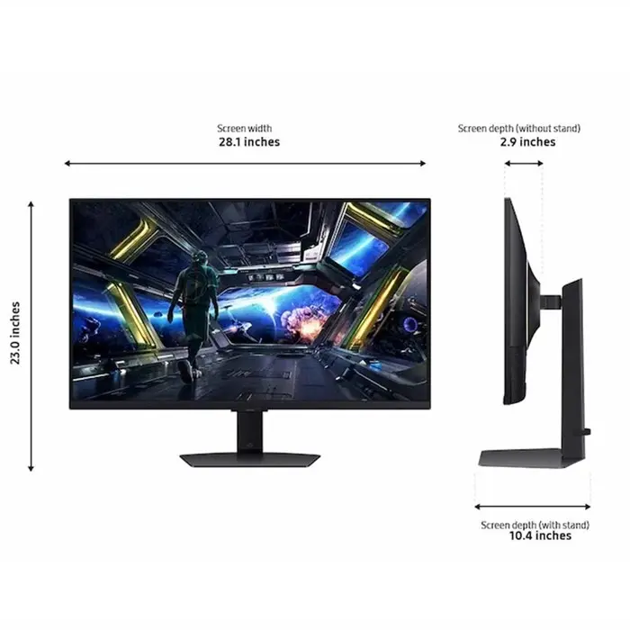 مانیتور گیمینگ 32 اینچ سامسونگ Odyssey G7 S32DG702 -gallery-1