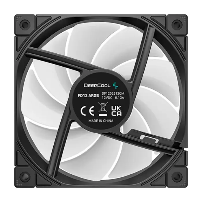 فن خنک کننده کیس کامپیوتر گیمینگ دیپ کول مدل FD12 ARGB Black -gallery-2