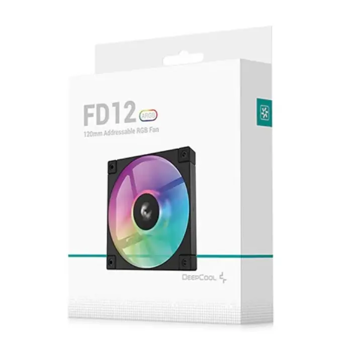 فن خنک کننده کیس کامپیوتر گیمینگ دیپ کول مدل FD12 ARGB Black -gallery-4