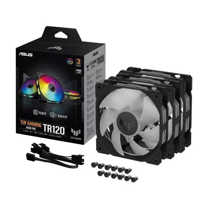 فن کیس ایسوس مدل TUF Gaming TR120 ARGB -gallery-7