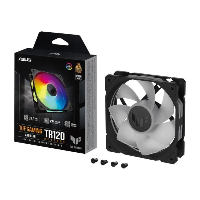 فن کیس ایسوس مدل TUF Gaming TR120 ARGB Reverse -gallery-16