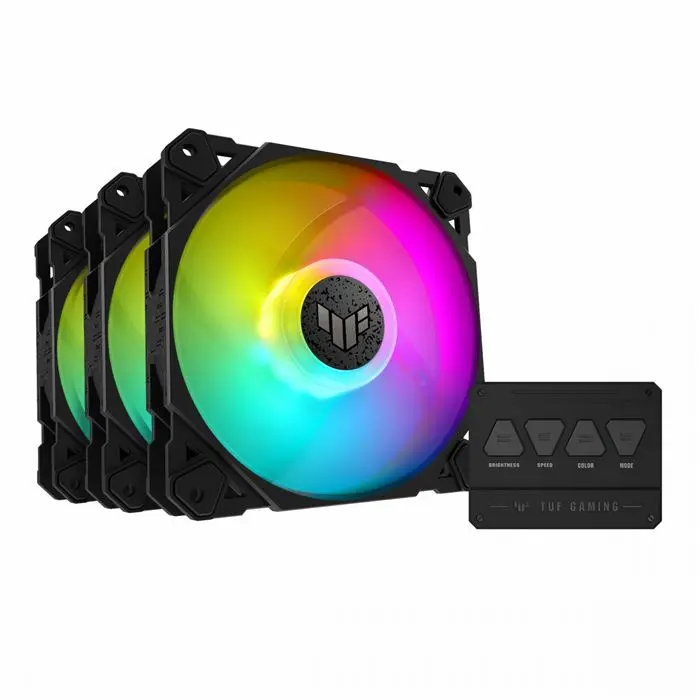 فن کیس ایسوس ASUS TUF GAMING TF120 ARGB Black 3 in 1 -gallery-6
