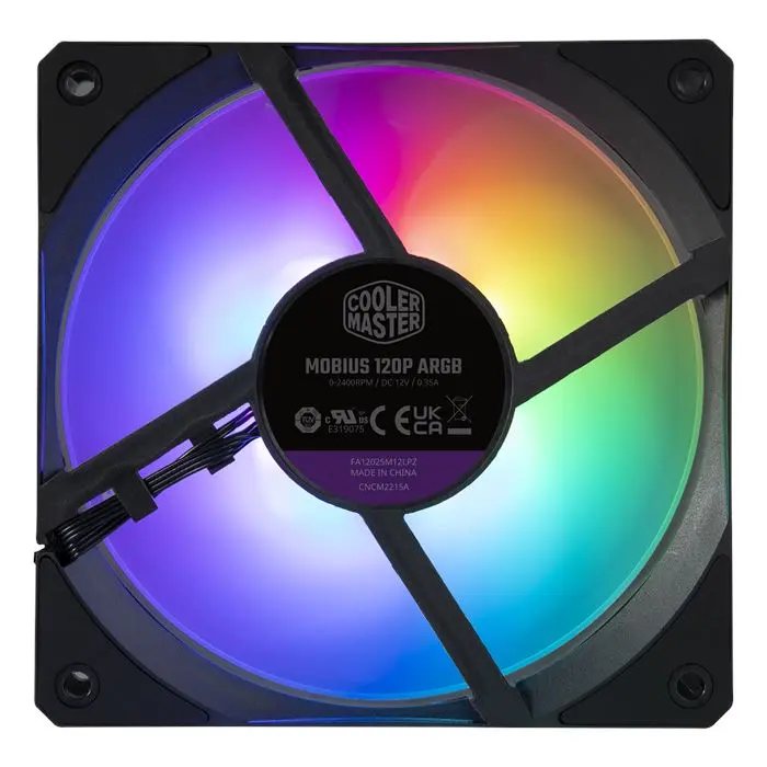 فن کیس کولر مستر مدل Cooler Master MOBIUS 120P ARGB -gallery-9