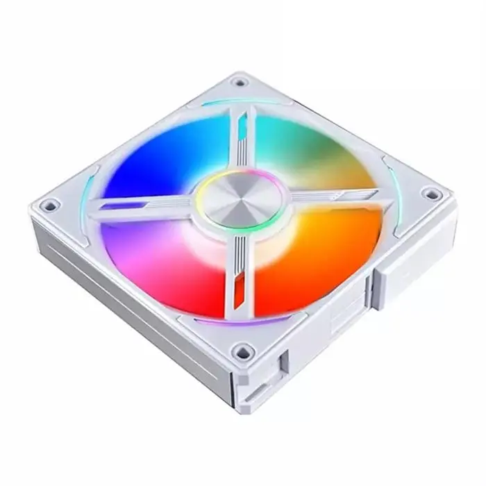 فن کیس لیان لی بسته 3 عددی Lian li UNI Fan AL 120 ARGB White -gallery-2