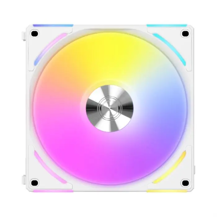 فن کیس لیان لی سفید مدل Uni Fan AL V2 120mm ARGB (3 عددی) -gallery-3