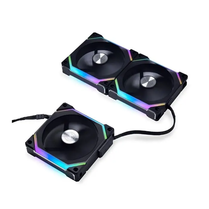 فن کیس لیان لی مدل UNI Fan SL120 V2 Black ARGB سه عددی -gallery-3