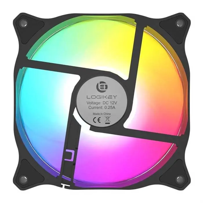 فن خنک کننده کیس کامپیوتر لاجی کی مدل F321RE 3-in-1 Reverse -gallery-4