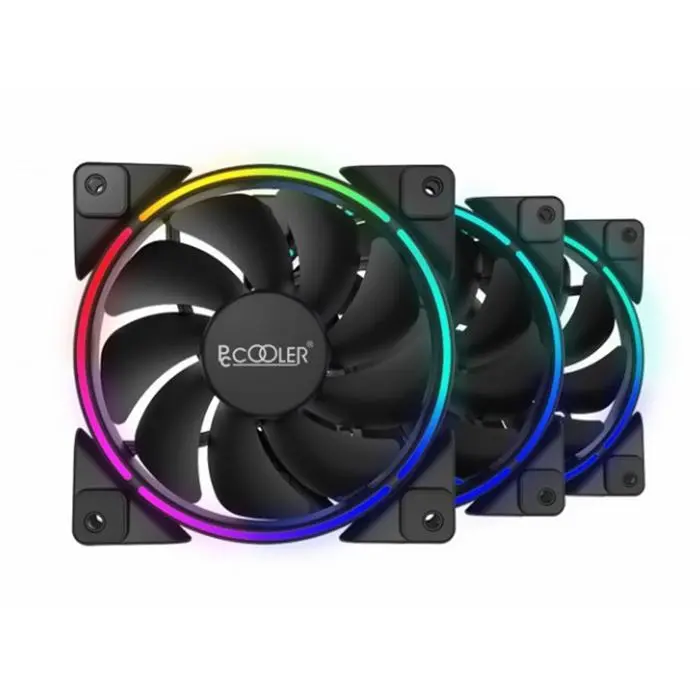 کیت 3تایی فن کامپیوتر پی سی کولر مدل PCcooler Corona 3-in-1 -gallery-3