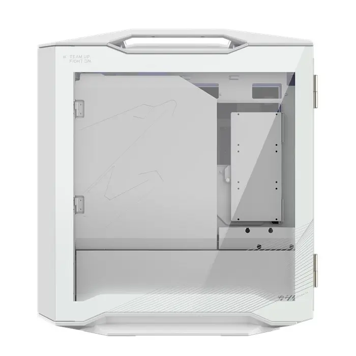 کیس گیمینگ گیگابایت سفید AORUS C601 GLASS ICE GLOBAL -gallery-3