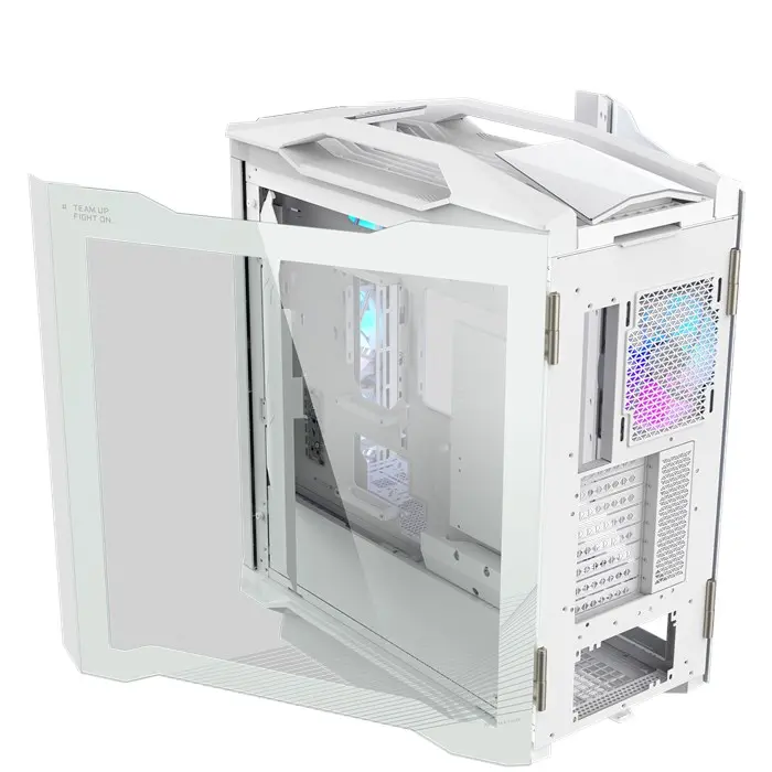 کیس گیمینگ گیگابایت سفید AORUS C601 GLASS ICE GLOBAL -gallery-6
