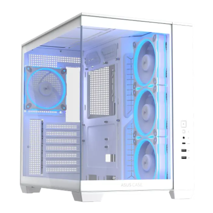 کیس گیمینگ ایسوس مدل A32 PLUS TG White -gallery-5
