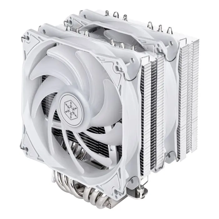 فن پردازنده سیلور استون مدل Hydrogon D120 White ARGB V2 -gallery-10