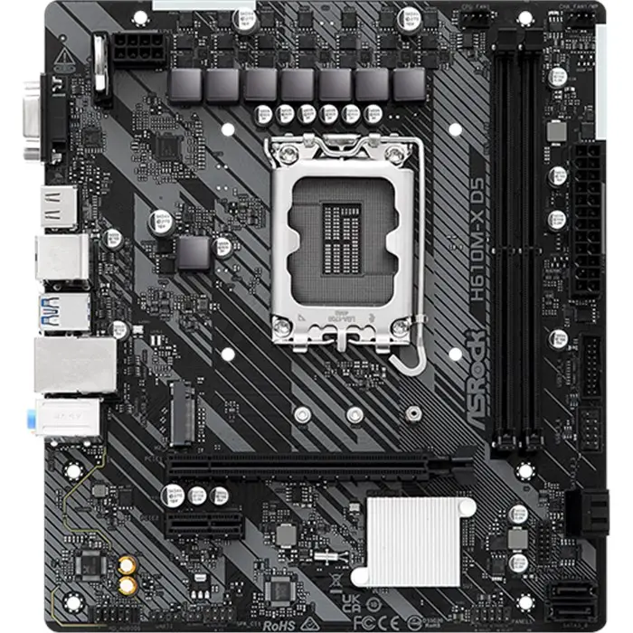 مادربرد ازراک مدل H610M-X DDR5 -gallery-4