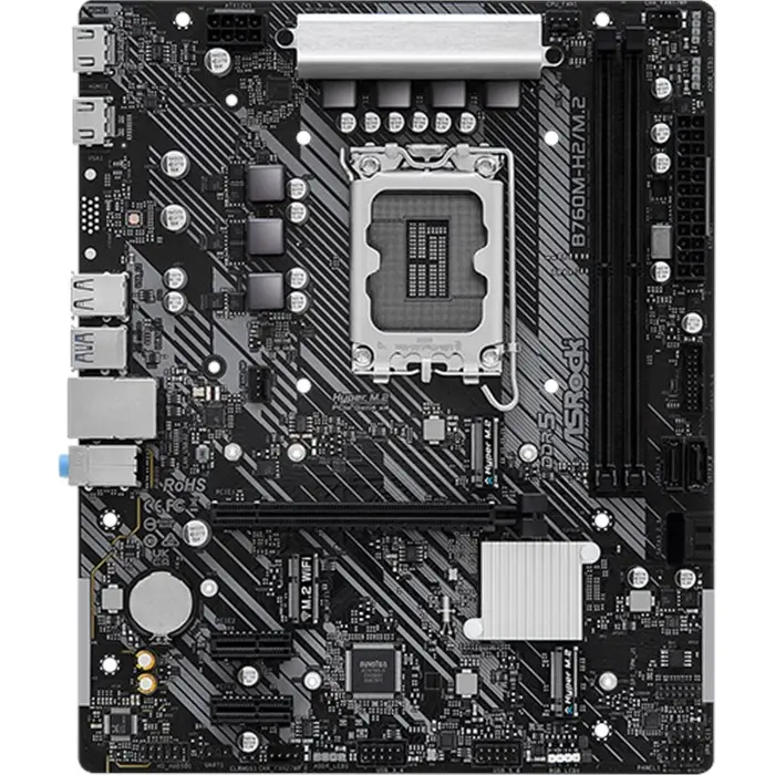 مادربرد ازراک مدل B760M-H2/M.2 DDR5 -gallery-1
