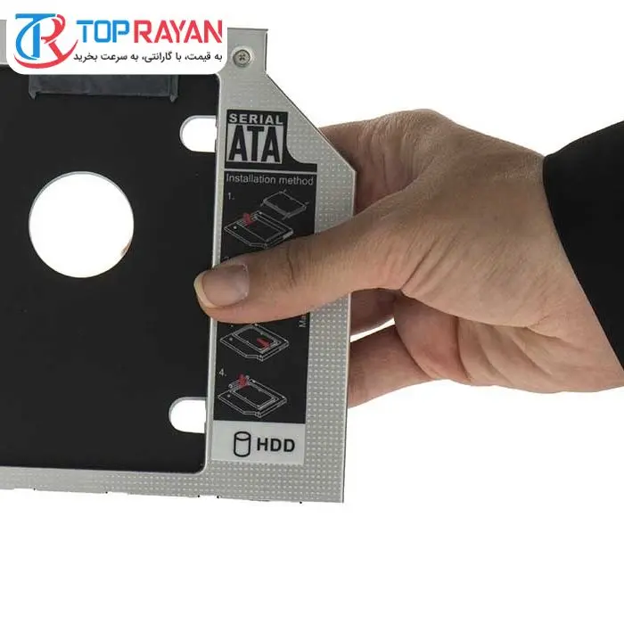 براکت هارد اینترنال مدل 9.5 hdd caddy -gallery-3