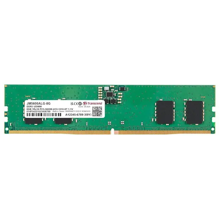 رم کامپیوتر DDR5 تک کاناله 5600 مگاهرتز CL46 ترنسند ظرفیت 8 گیگابایت -gallery-4
