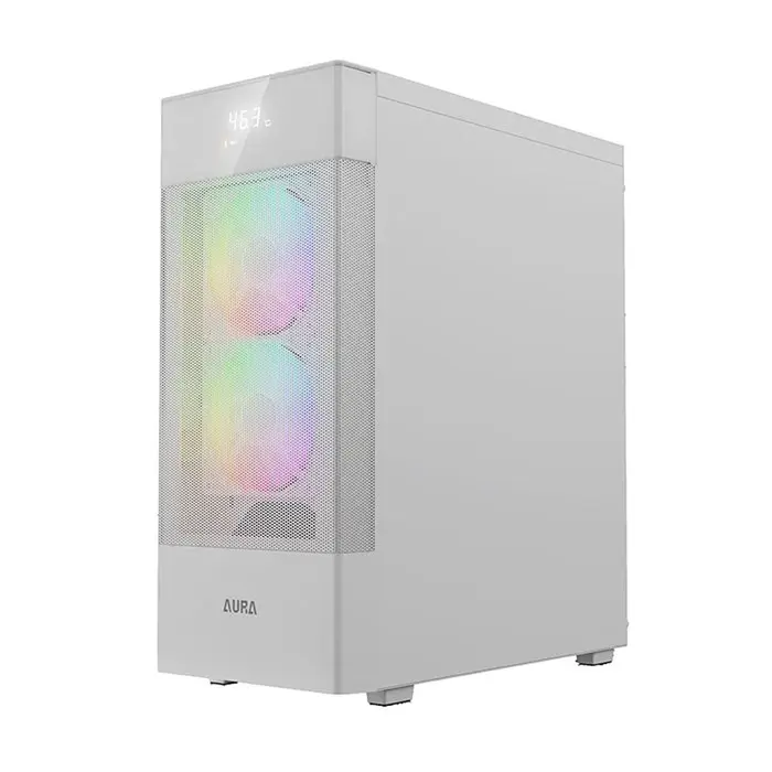 کیس گیم دیاس AURA GC5 ELITE ARGB WHITE -gallery-1