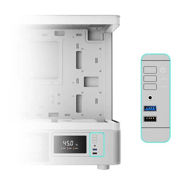 کیس گیم دیاس ATLAS E2 CG ARGB WHITE -gallery-5
