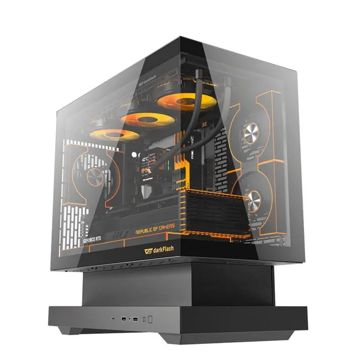 کیس کامپیوتر گیمینگ دارک فلش مدل FLOATRON F1 -gallery-10