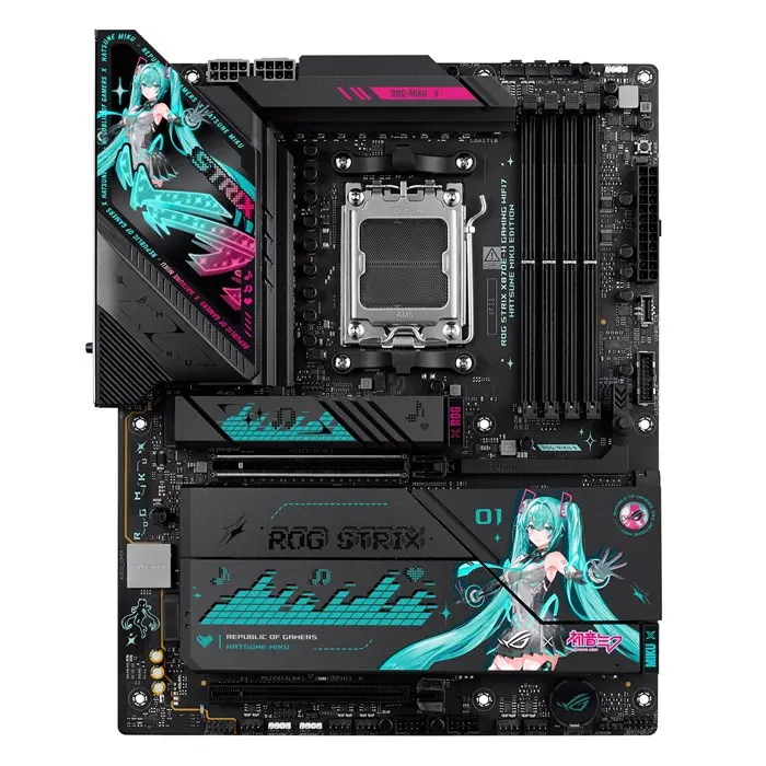 مادربرد ایسوس ROG STRIX X870E-H GAMING HATSUNE MIKU -gallery-1