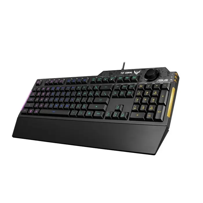 کیبورد مخصوص بازی ایسوس مدل tuf gaming k1 RGB -gallery-1