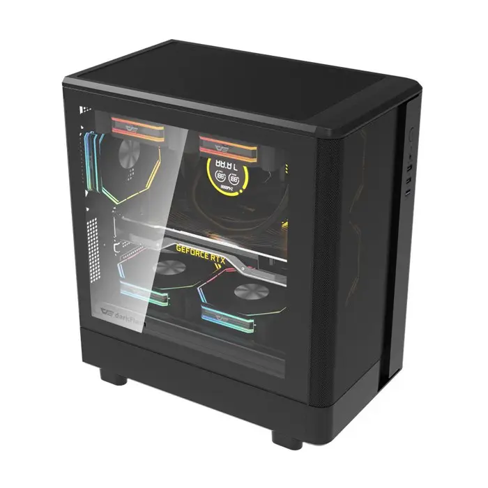 کیس کامپیوتر دارک فلش DB330M Mesh M-ATX Black -gallery-9