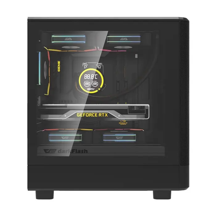 کیس کامپیوتر دارک فلش DB330M Mesh M-ATX Black -gallery-5
