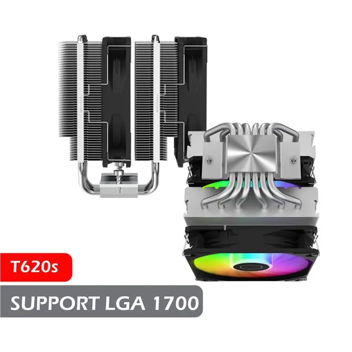 خنک کننده پردازنده کولر مستر مدل T620s ARGB LGA1700 -gallery-2