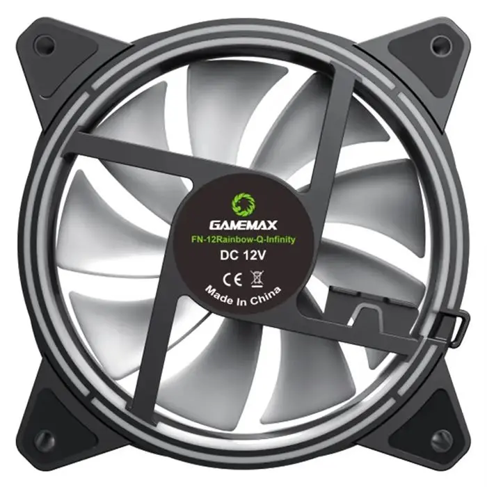 فن کیس گیم مکس GAMEMAX FN-12Rainbow -gallery-1