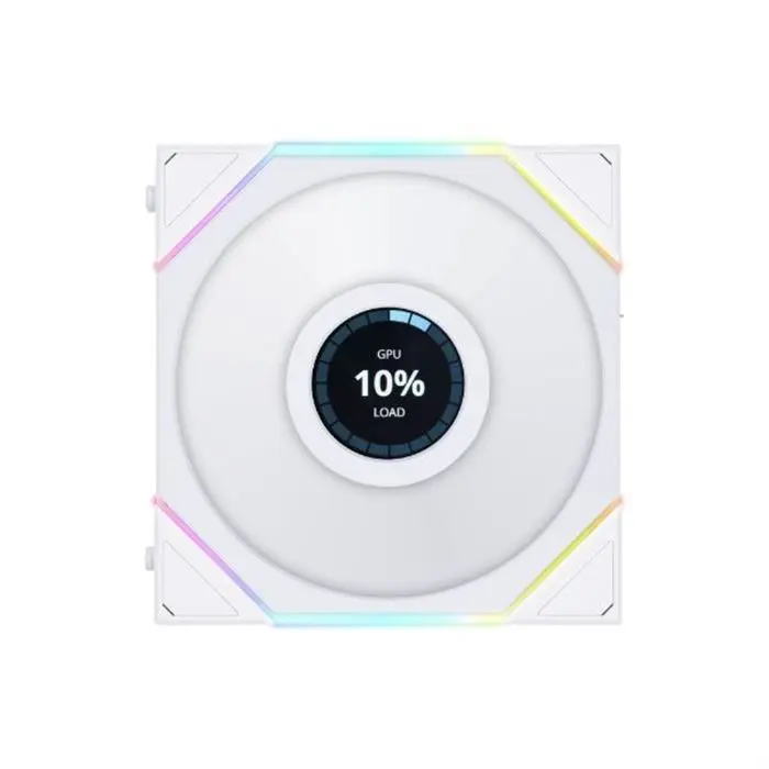 فن کیس لیان لی سفید مدل Uni Fan TL LCD 120 RGB (3 عددی) -gallery-10