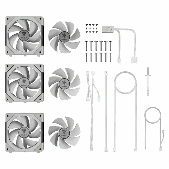 فن کیس گیم دیاس AEOLUS P2-1203 WH -gallery-5