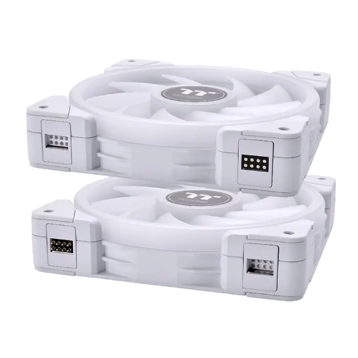 فن کیس ترمالتیک مدل SWAFAN EX14 RGB PC Cooling Fan White TT Premium Edition پک 3 عددی -gallery-4