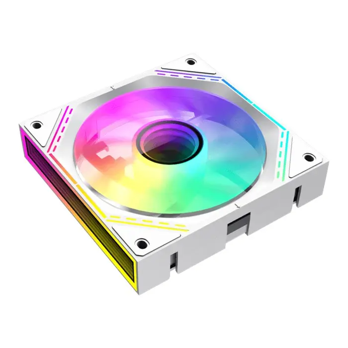 فن کیس گیمینگ گیم مکس مدل FN12A-S3I RB White -gallery-3
