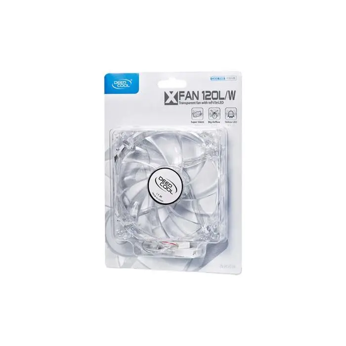 فن کیس دیپ کول مدل XFAN 120L/W Case -gallery-3