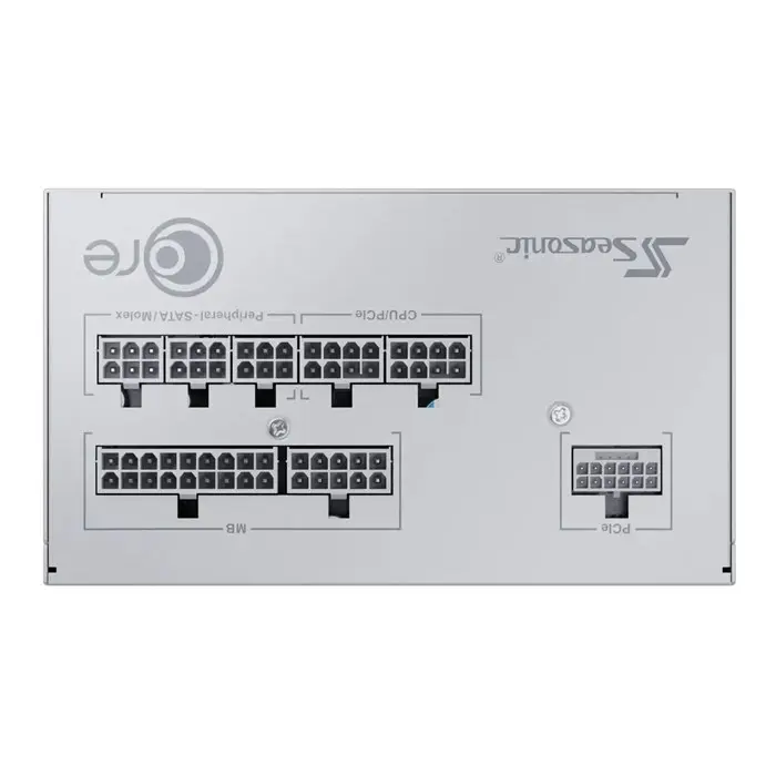 پاور کامپیوتر 850 وات سی سونیک مدل Core GX-850-V2 ATX 3.1 80+ Gold سفید -gallery-4