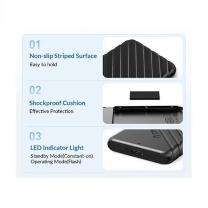 باکس هارد 2.5 اینچ USB 3.0 اوریکو 25PW1 U3 -gallery-2