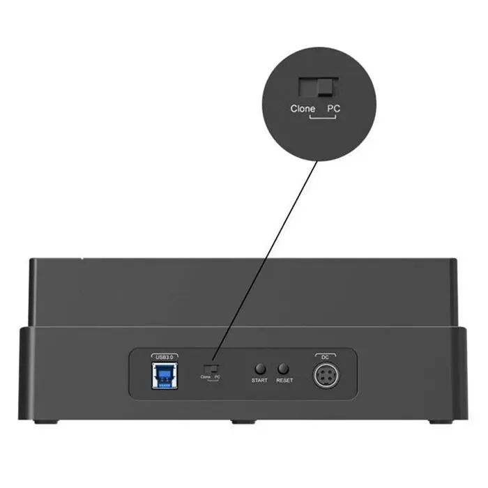 داک استیشن هارد 2.5 و 3.5 اینج اوریکو مدل 6648 یو اس 3 سی -gallery-12