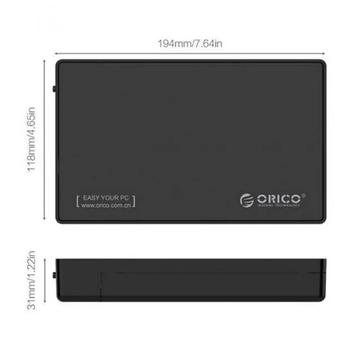 قاب اکسترنال هارددیسک 2.5 و 3.5 اینچی USB Type-C اوریکو مدل 3588C3 -gallery-12