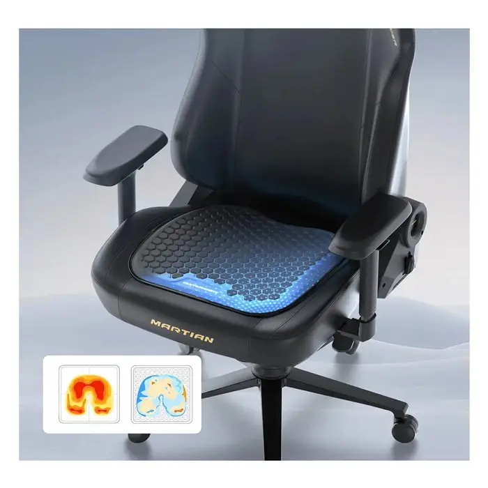 پد صندلی گیمینگ دی ایکس ریسر COOLING GEL SEAT CUSHION -gallery-5