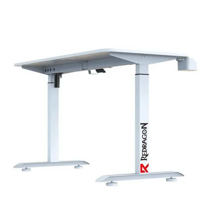 میز کامپیوتر گیمینگ موتور دار ردراگون مدل GD 3500W-M WHITE 140cm RGB -gallery-5