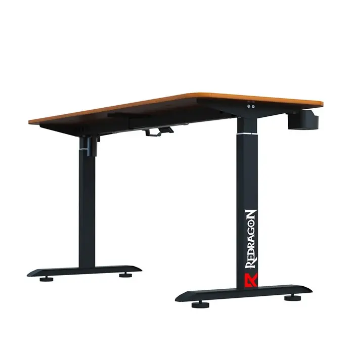 میز کامپیوتر گیمینگ موتور دار ردراگون مدل GD-3500NT-M WALNUT WOOD 140cm -gallery-5