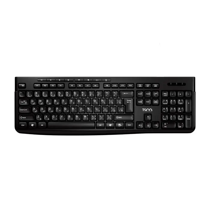 ماوس و کیبورد بی سیم تسکو مدل TKM 7027W -gallery-2