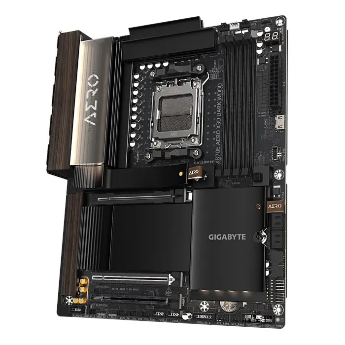 مادربرد گیگابایت X870E AERO X3D DARK WOOD -gallery-10