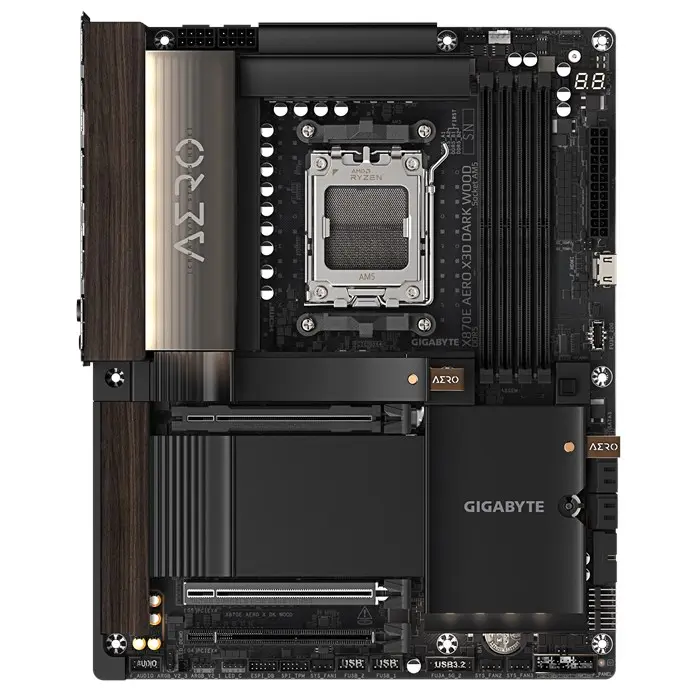 مادربرد گیگابایت X870E AERO X3D DARK WOOD -gallery-6