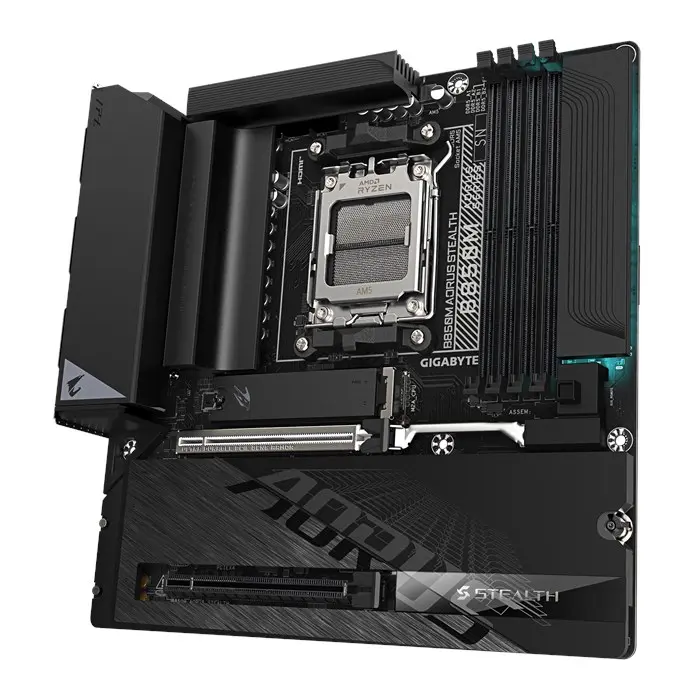 مادربرد گیگابایت مدل B850M AORUS STEALTH AM5 -gallery-1