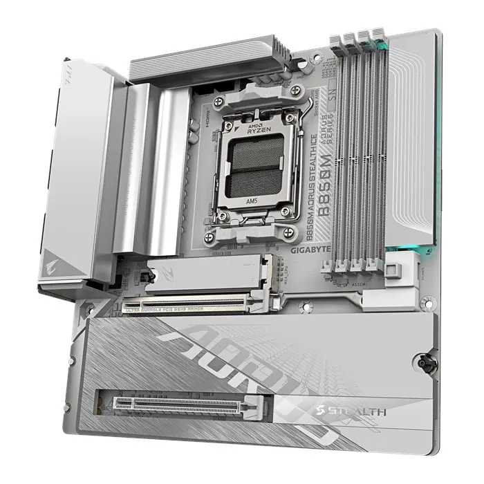 مادربرد گیگابایت مدل B850M AORUS STEALTH ICE AM5 -gallery-1